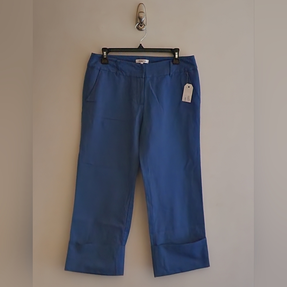 Symphony & Note Linen Capri Pants